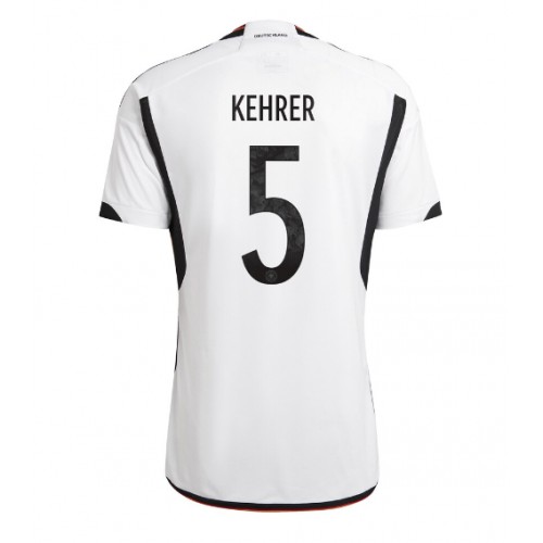 Niemcy Thilo Kehrer #5 Koszulka Podstawowych MŚ 2022 Krótki Rękaw